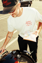 Racing Division Tee - White