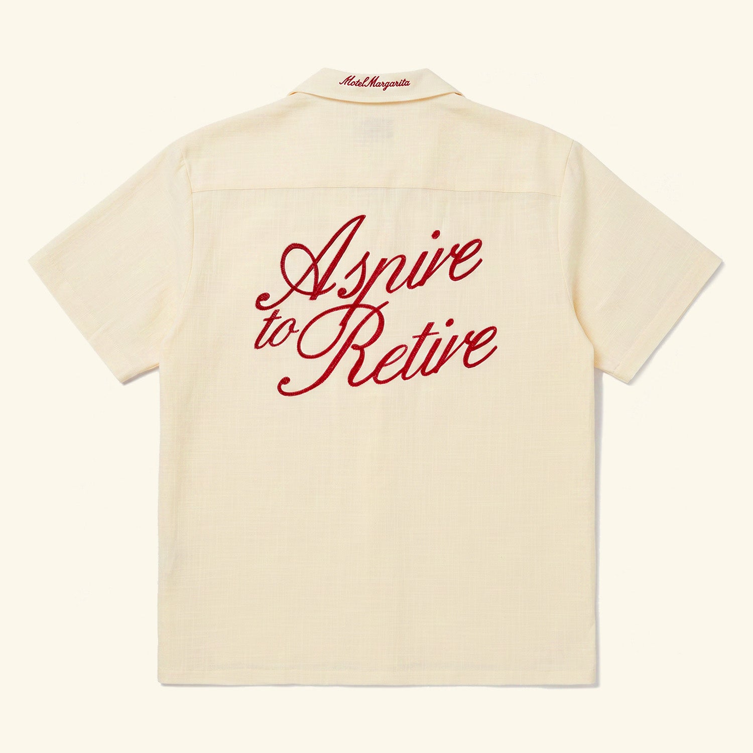 Aspire S/S Button Up - Bone