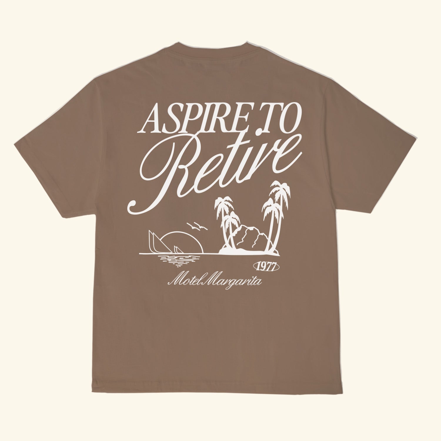 Retire Tee - Mocha