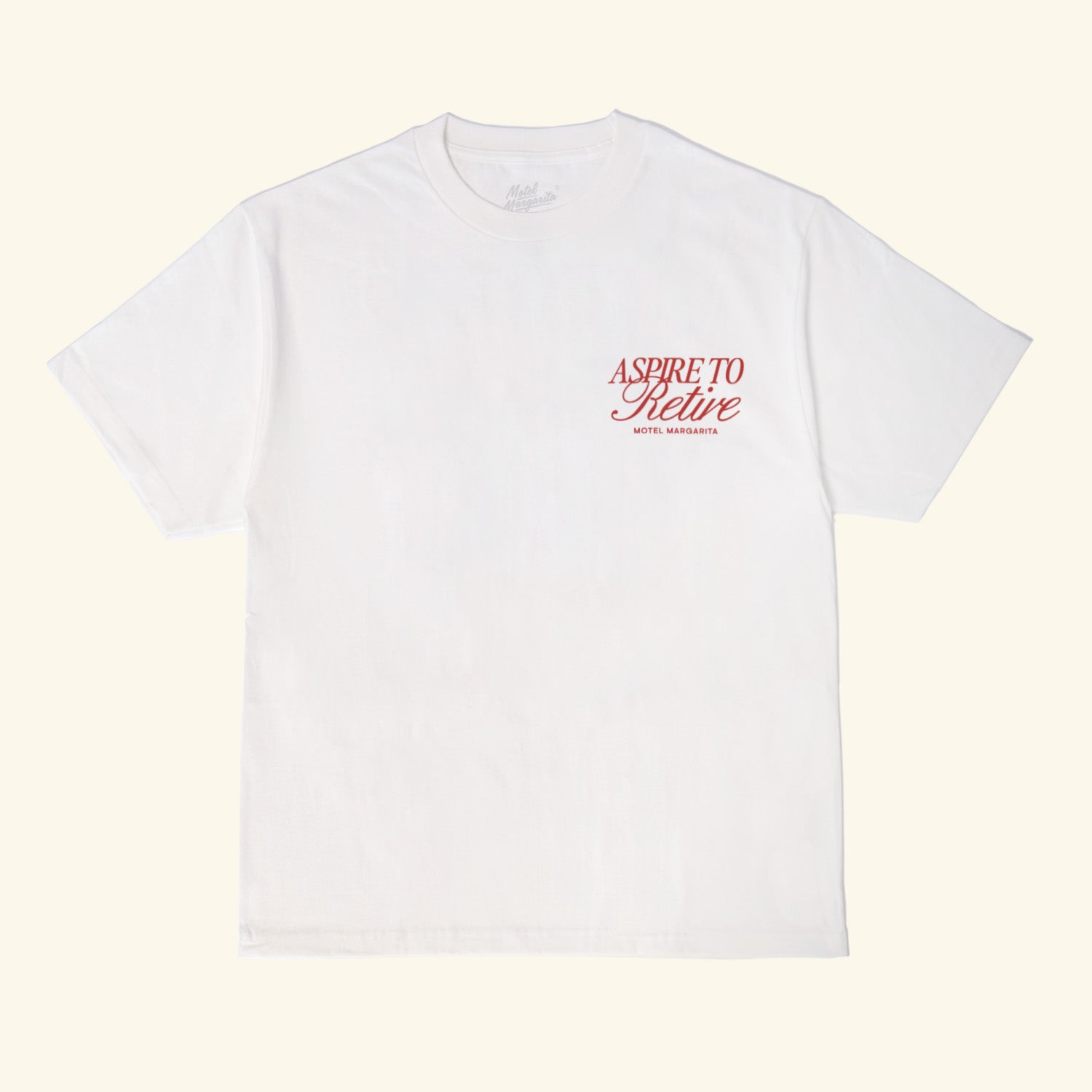 Retire Tee - White