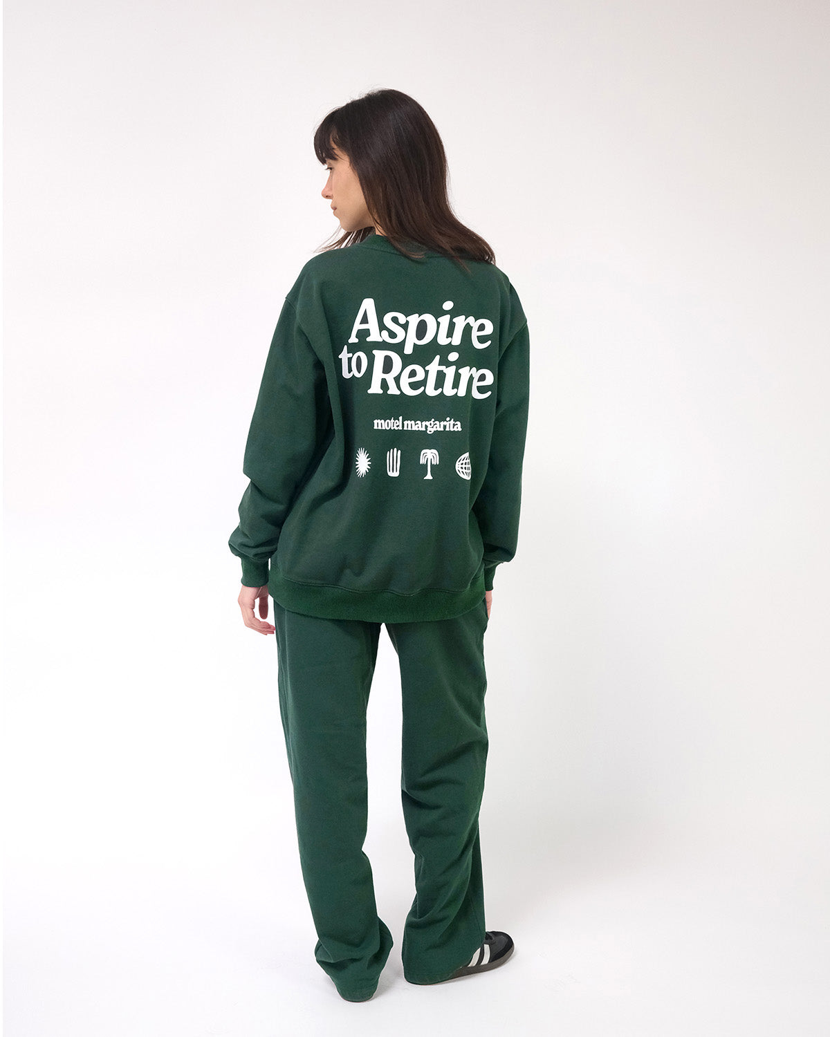 Aspire Crewneck Sweater - Forest