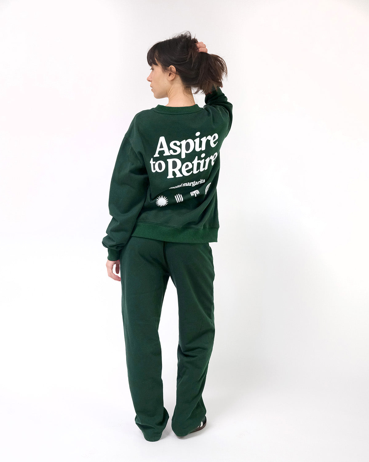 Aspire Crewneck Sweater - Forest