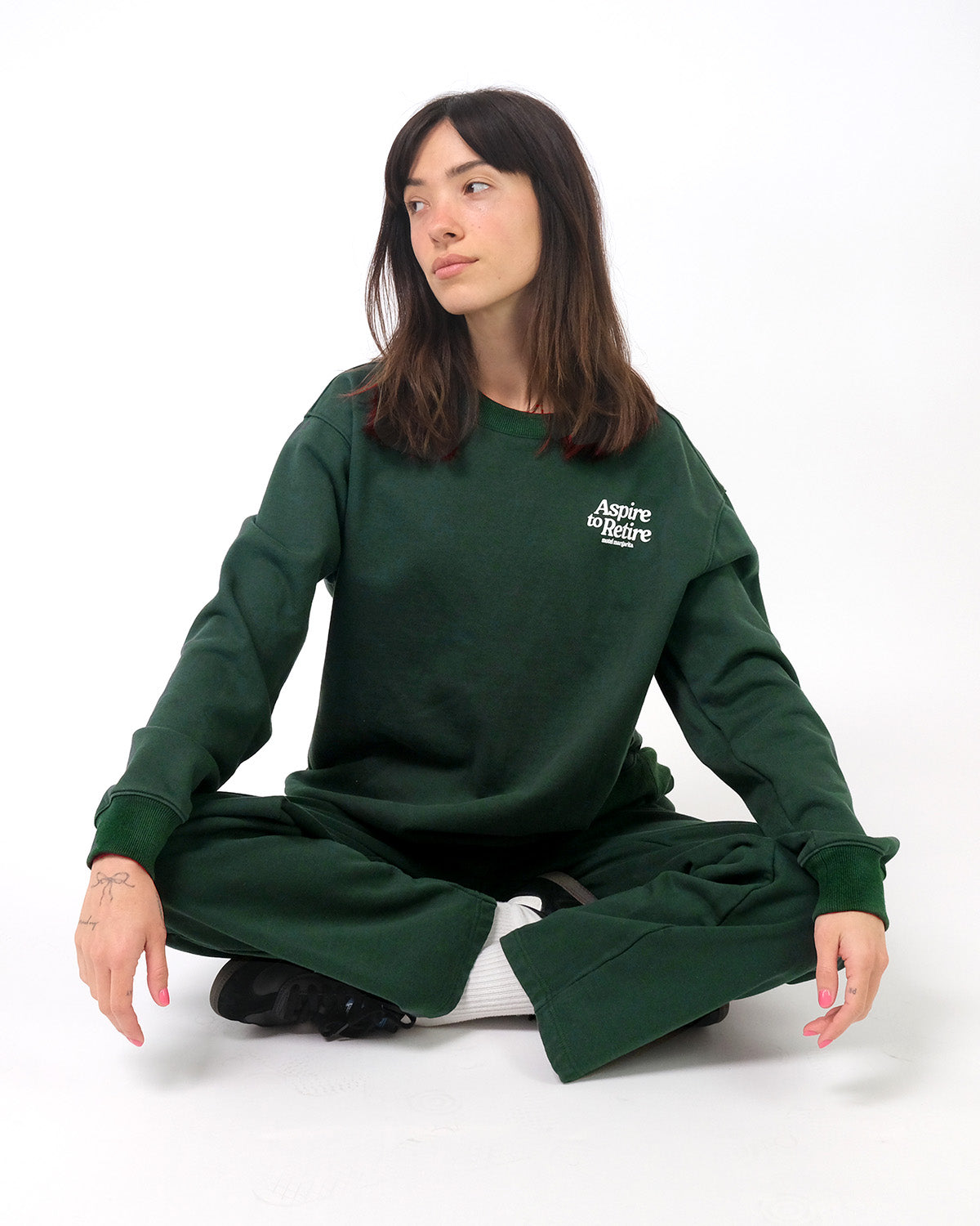 Aspire Crewneck Sweater - Forest