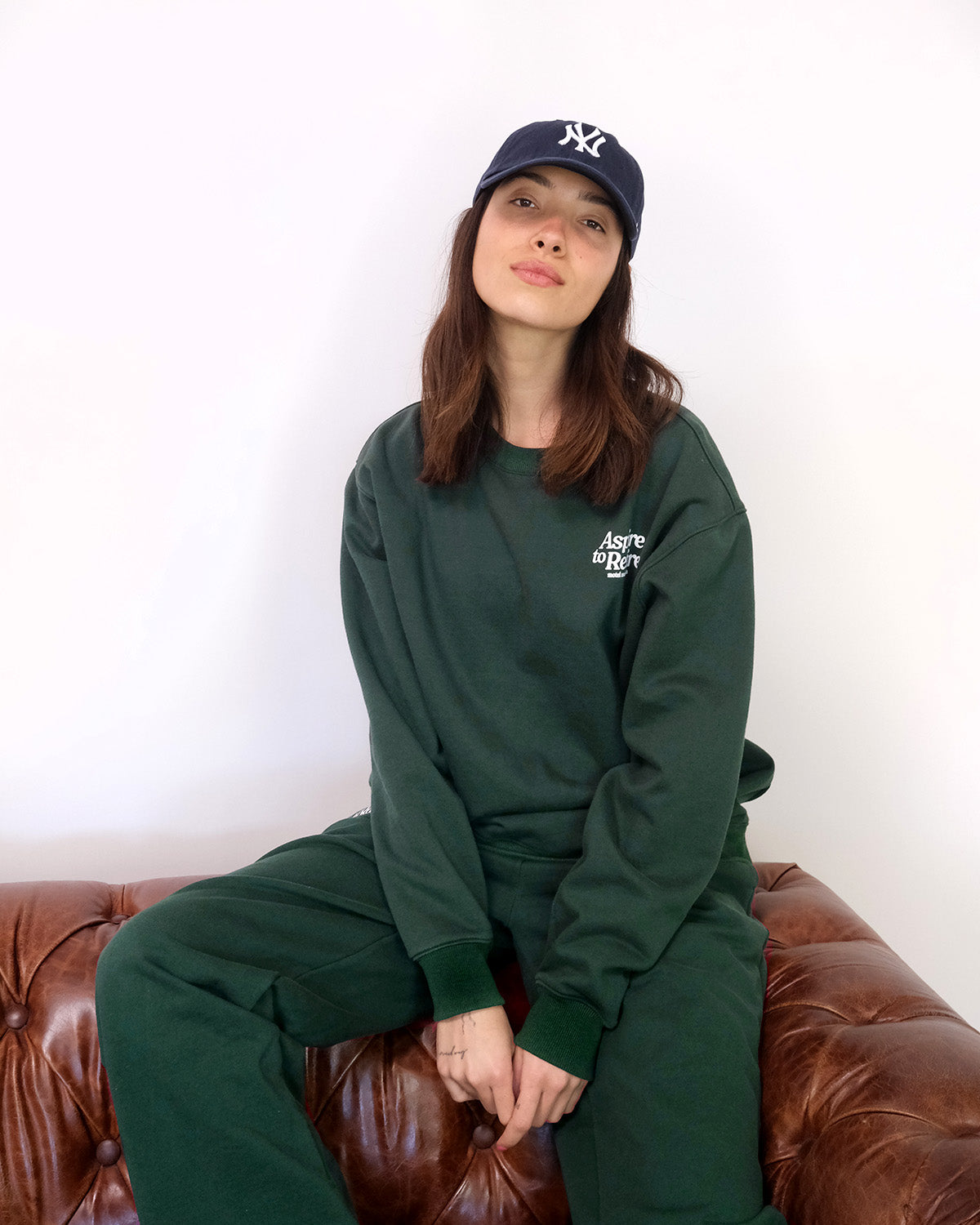 Aspire Crewneck Sweater - Forest