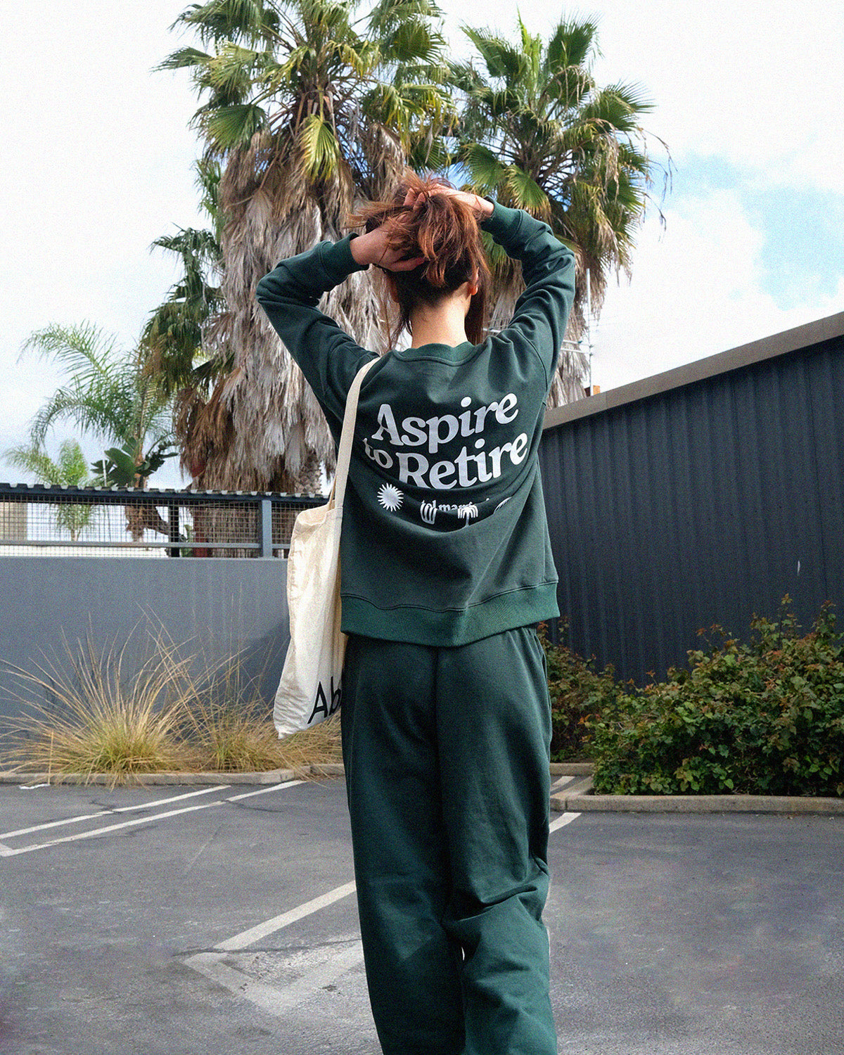 Aspire Crewneck Sweater - Forest