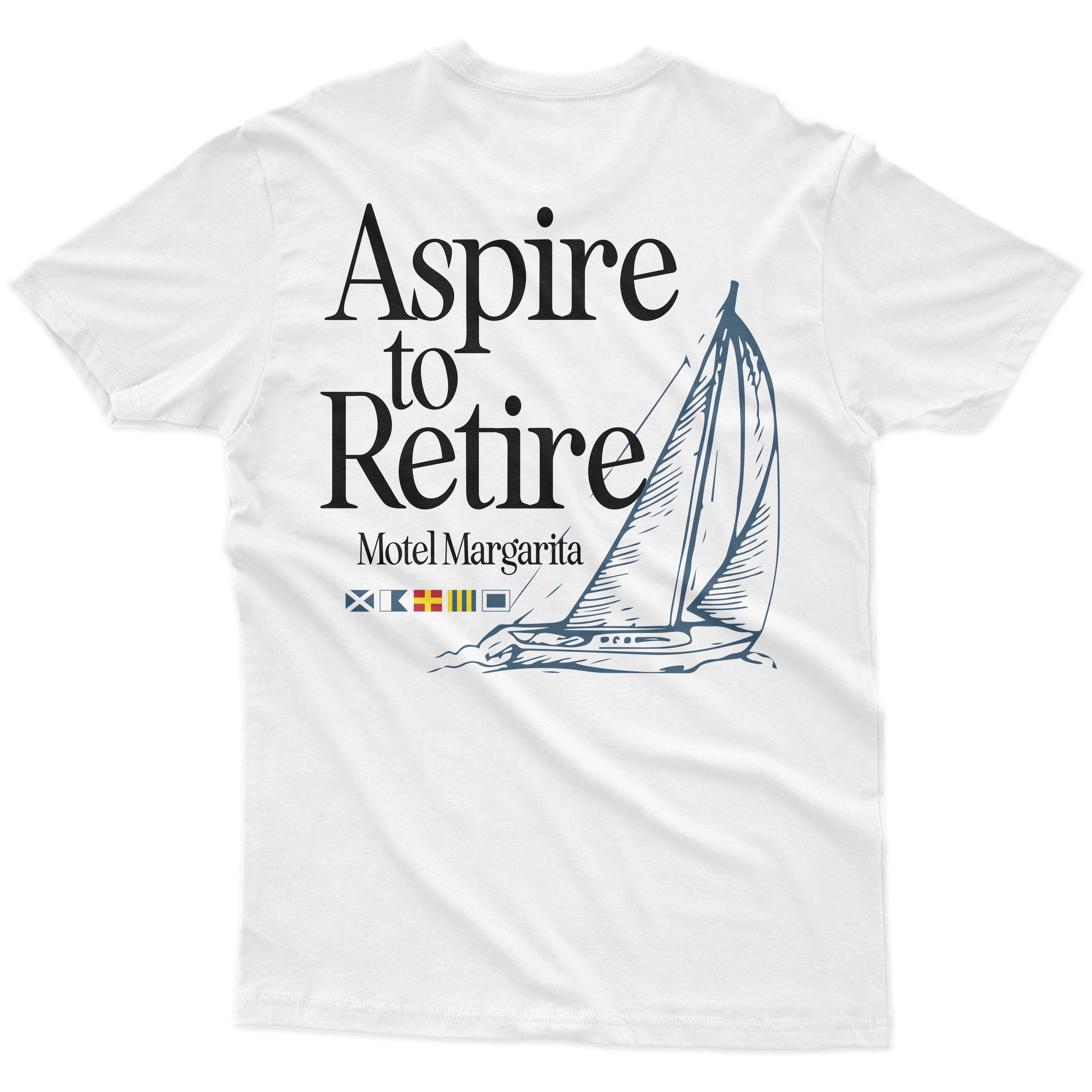 Sail Away Tee - White