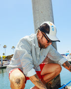 Sailing Cap - Bone/Black