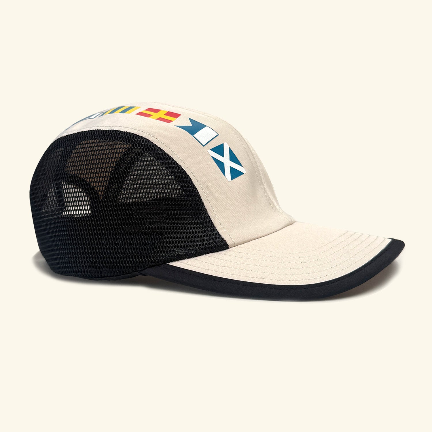 Sailing Cap - Bone/Black