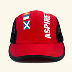 Sailing Cap - Red/Black