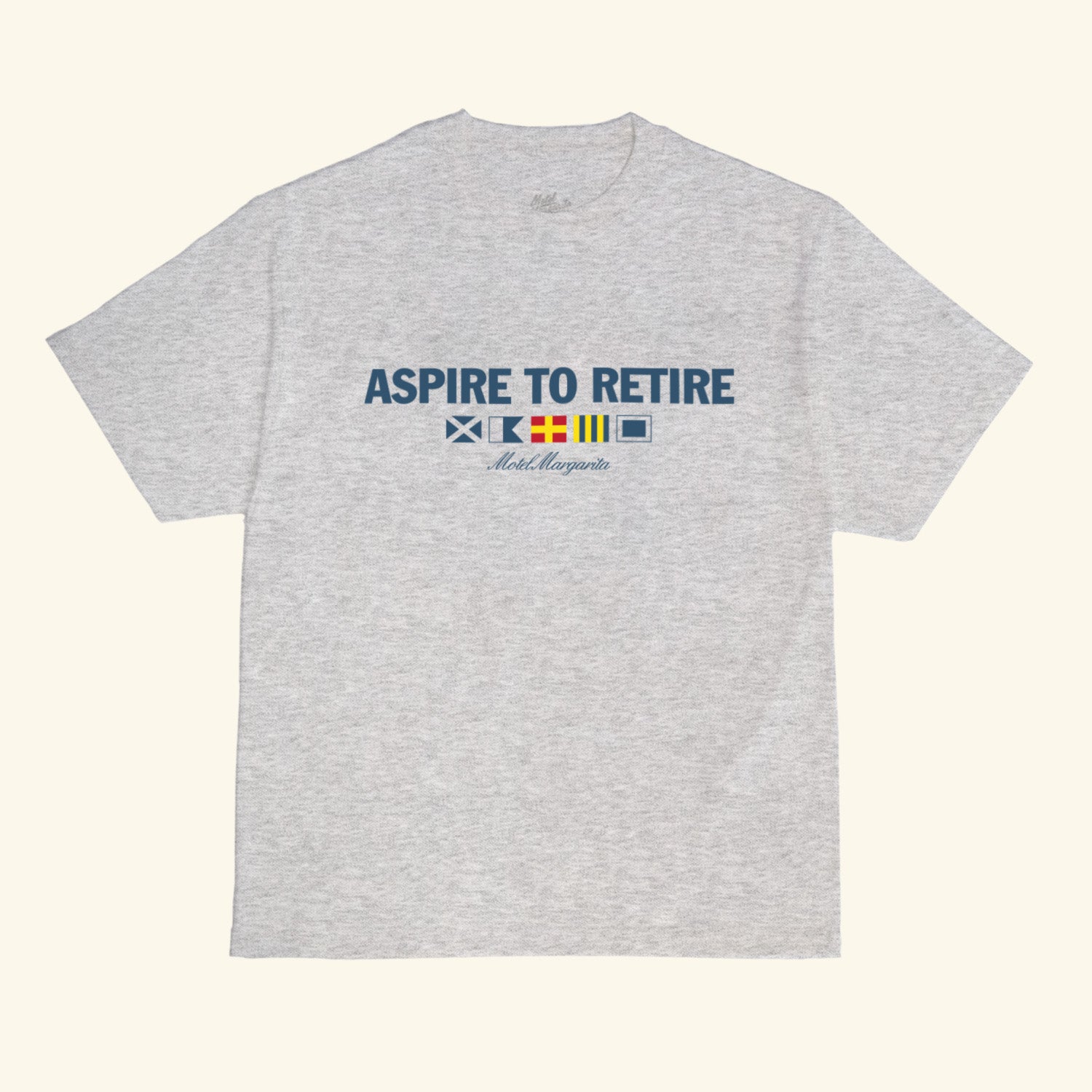 Sailing Tee - Heather Grey