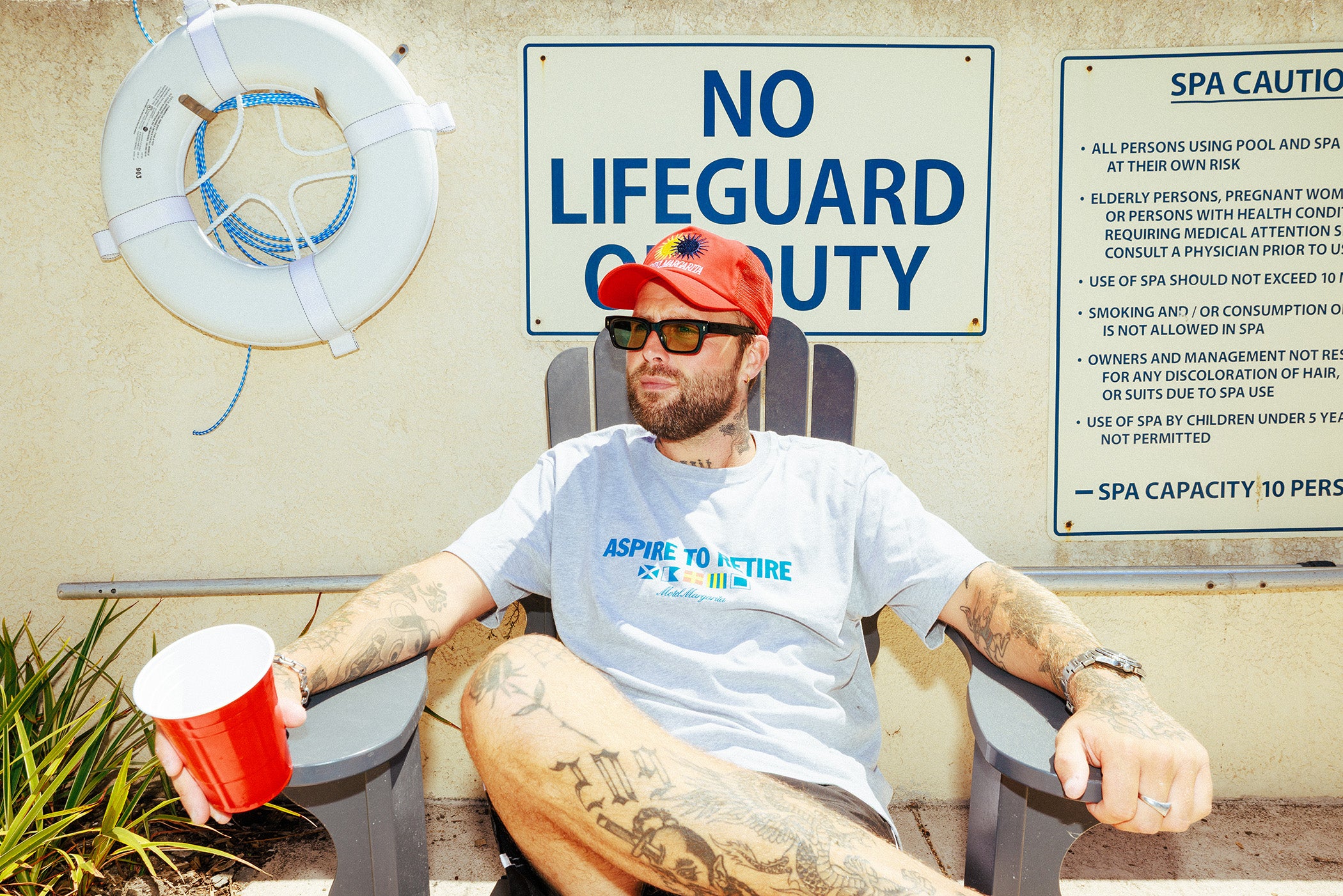 Sailing Tee - Heather Grey