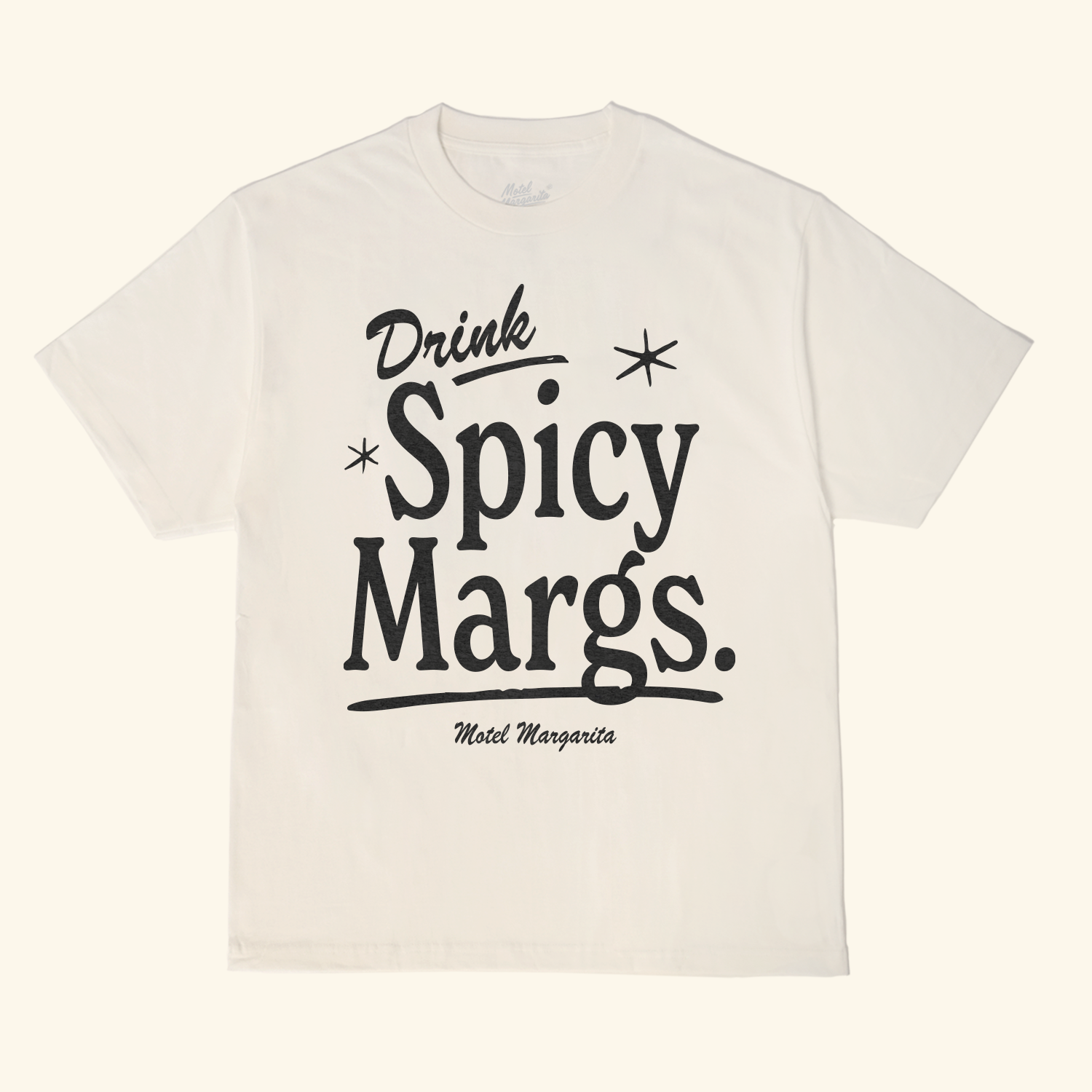 Spicy Margs Tee - Ivory