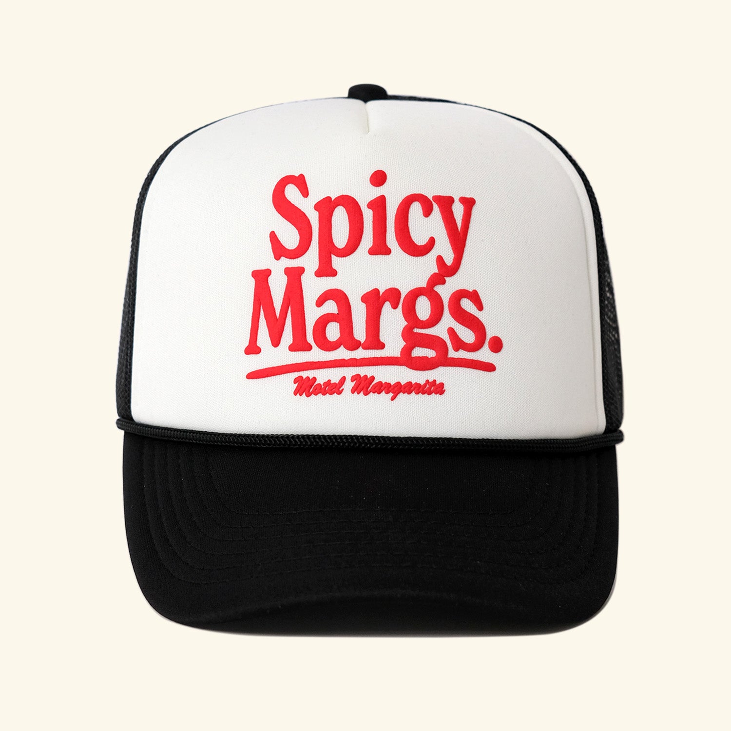 Spicy Margs Trucker - Bone/Black