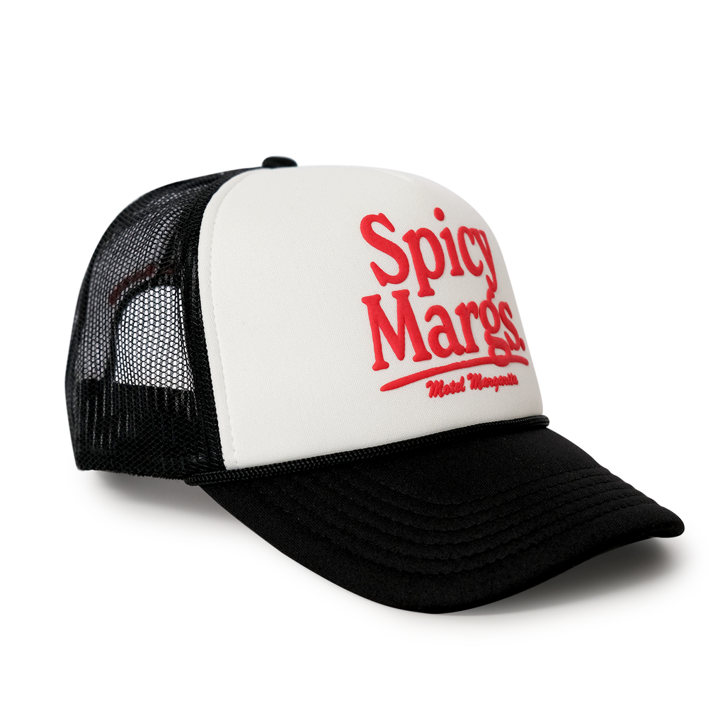 Spicy Margs Trucker - Bone/Black
