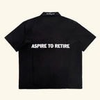Squal S/S Quarter Zip - Black