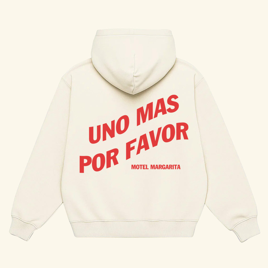 Uno Mas Hoodie - Bone