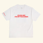 Vacation Tee - White