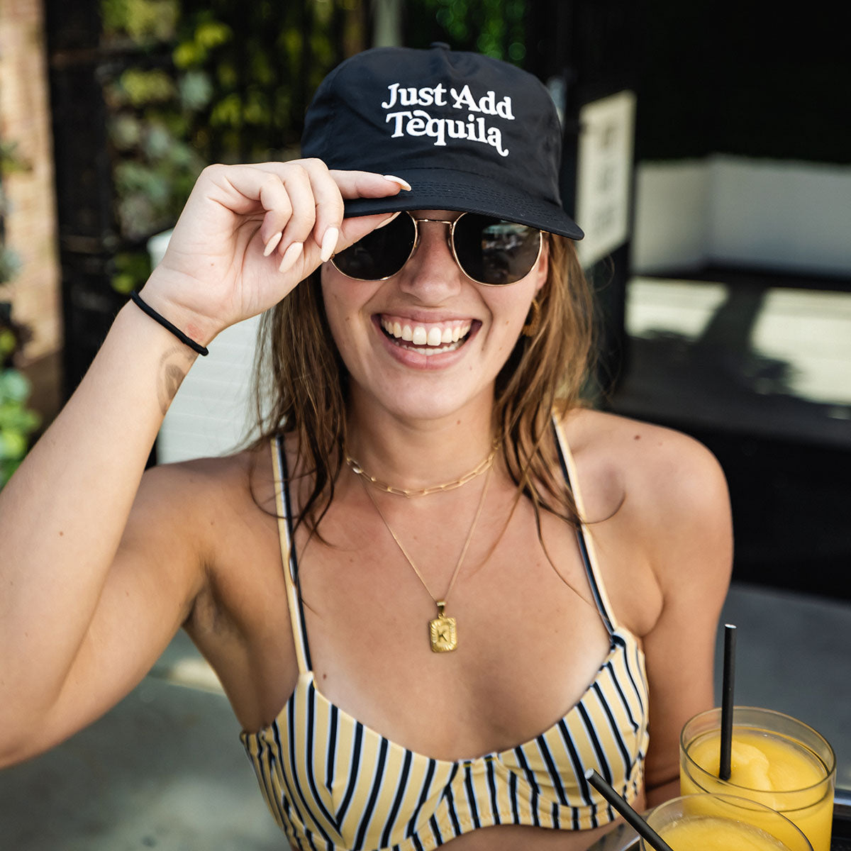 Just Add Tequila Snapback - Black